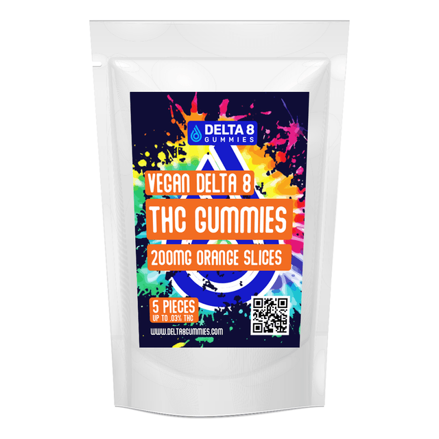 Delta 8 Vegan Orance Slices
