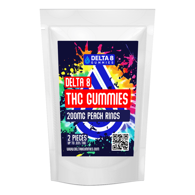 Delta 8 Peach Rings 1000mg