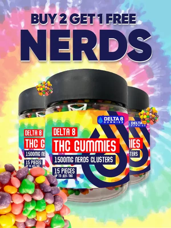 Buy 2 Get 1 Free Delta 8 Nerds Rope